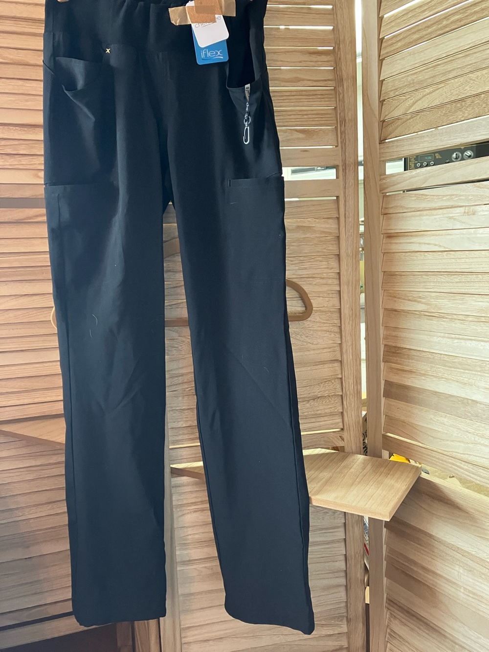 Cherokee Black Scrub Pants XS NWOT